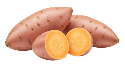 Isolated Sweet Potato