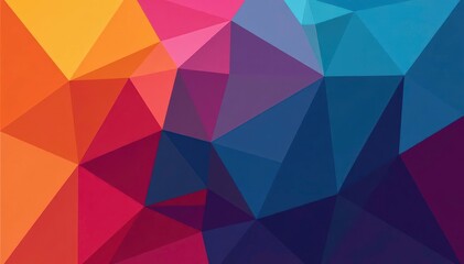 Obraz premium Geometric abstract design, bold vibrant colors, photography, texture