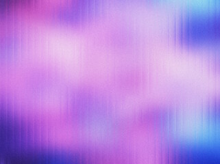 Abstract blurred grainy gradient background texture. Digital grain dust soft noise ribbed glass fluted smeared texture effect pattern wallpaper background. Unique and creative.