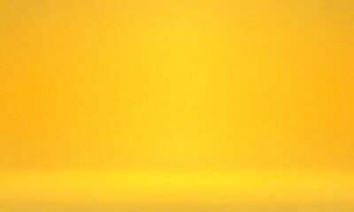 Obraz premium 3D illustration of a yellow seamless studio gradient background, perfect for social media banners, product displays, and portrait backdrops. Smooth and professional design for versatile use.