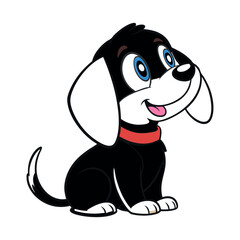 Baby cartoon dog art