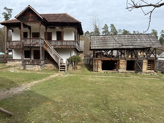 Timeless Charm: Old Houses, Windmill, and Watermill 