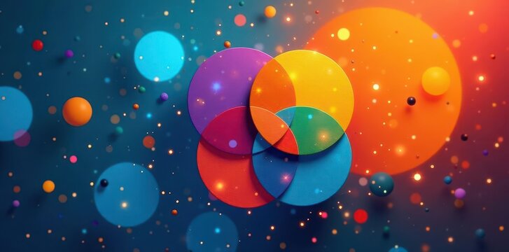 Three overlapping circles illustrate the interconnectedness of Lean Six Sigma elements , mindset, vector, methodology