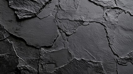 Dark Grey Slate Texture Background, Minimal and Clean Design, Perfect for Modern Aesthetics
