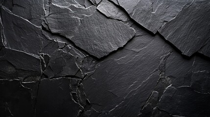 Dark Grey Slate Texture Background, Minimal and Clean Design, Perfect for Modern Aesthetics
