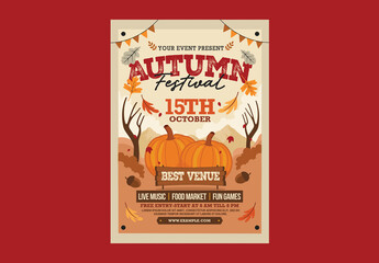 Autumn Fall Festival Flyer