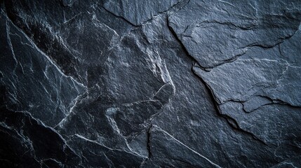 Dark Grey Slate Texture Background, Minimal and Clean Design, Perfect for Modern Aesthetics
