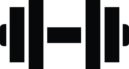 Dumbbell Strength Silhouette for Athletic Training