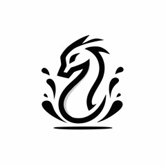 black and white tattoo