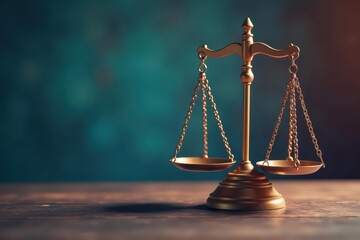 Scale with figure, encircled by figures, emphasizing work life balance, harmony, modern