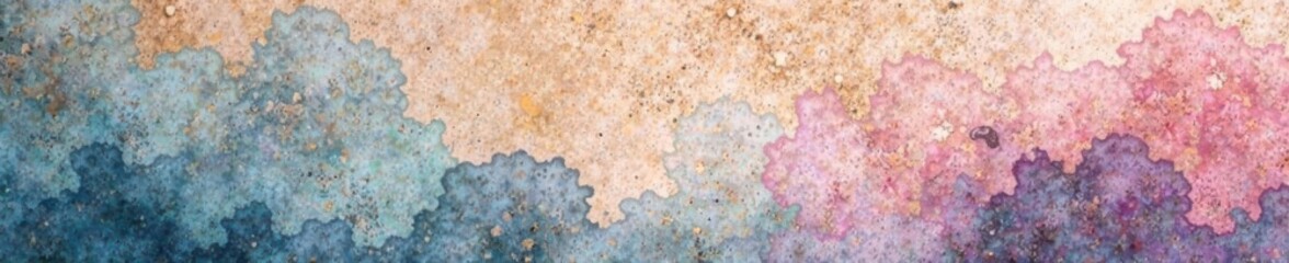 Watercolor texture overlay on a natural stone surface , artistic, natural