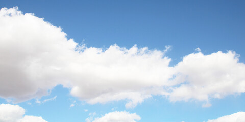 blue sky with clouds