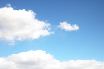 blue sky with clouds