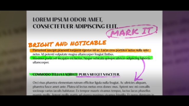 Creative Text And Media Marks