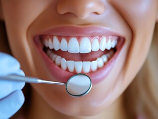 Fototapeta premium Healthy Smile Dental Checkup.