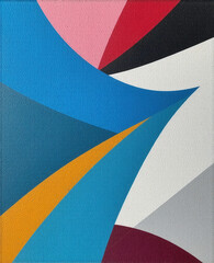 Obraz premium abstract background with colorful stripes