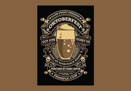Oktoberfest Event Flyer