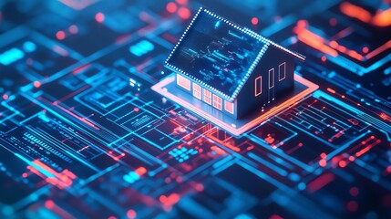 AI-driven mortgage approval system analyzing financial statements.