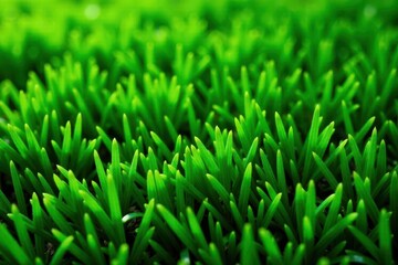 Close-up artificial turf texture Lush green blades , high resolution, pattern, green