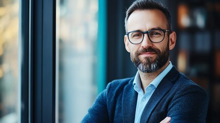 Fototapeta premium Personal branding strengthens professional credibility and builds trust through consistent online presence and thought leadership