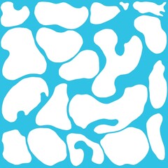 abstraction light blue background with white spots