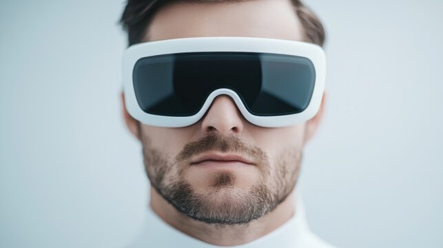 Innovative air purifier wearable sensor technology indoor environment gigapixel data visualization future concept