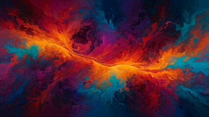Paint stains as a background. Abstract background. Colorful palette. 