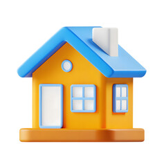 Fototapeta premium Home Icon – Real Estate, Housing, and Property Representation.