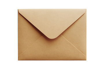 A Simple, Unmarked Kraft Paper Envelope for Mailing
