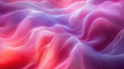 Obraz premium Colorful Abstract Waves with Smooth Flowing Textures and Gradient