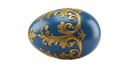 Isolated Decorative Easter Egg