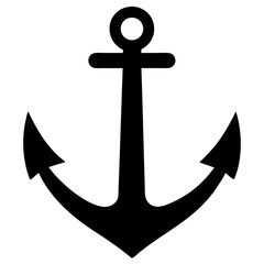 anchor isolated on white background