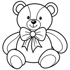 teddy bear vector illustration