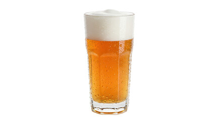 Isolated Glass of Beer
