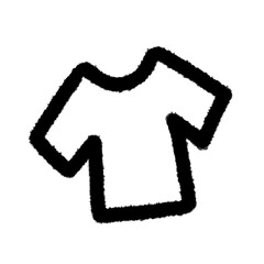 shirt and tshirt png cartoon cute line handwrite doodle art decorate element