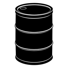 black oil barrels