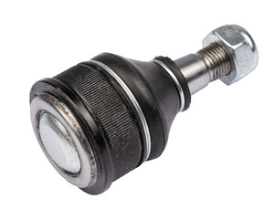 terminal, bushing, ball joint, spare part for car on white background