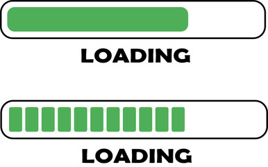 The light bulb shows green status and the message is loading black