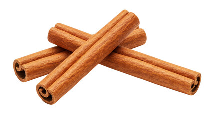 Isolated Cinnamon Sticks