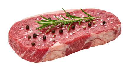 Isolated Raw Steak