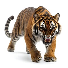 Obraz premium Tiger Stride Aggressive.