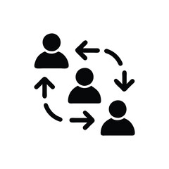 Community best solid icon vector illustration