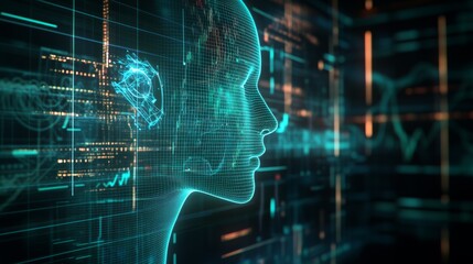 An AI powered voice recognition system, transcribing and translating speech in real-time for multilingual communication, Communication tech style