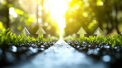 Sustainable Growth Pathway in a Lush Natural Setting