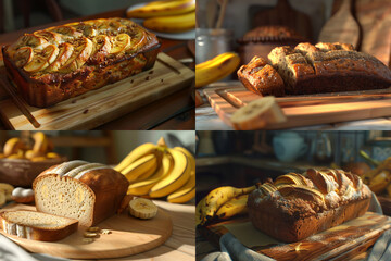 assortment of bread