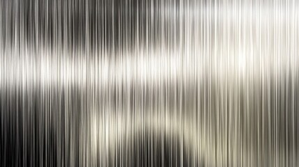 Obraz premium Abstract metallic texture background with vertical lines creating a sleek, modern appearance.