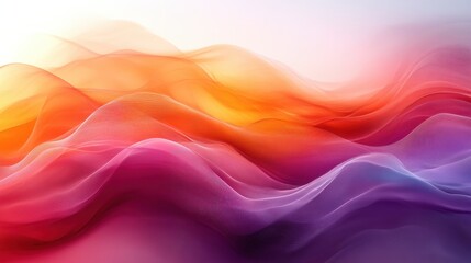 Fototapeta premium Colorful Fluid Waves in Abstract Motion for Vibrant Backgrounds