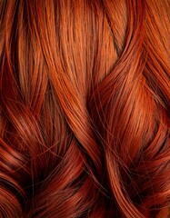 Close-up of curly hair ,showcasing its rich texture, volume, and natural shine.