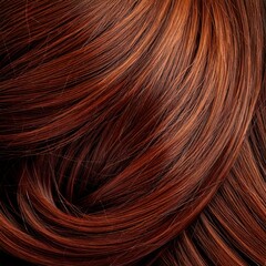 Fototapeta premium Close-up of curly hair ,showcasing its rich texture, volume, and natural shine.