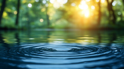 A concept representing sustainable water management with efficient irrigation practices that reduce waste and enhance crop productivity, symbolizing environmental stewardship and agricultural innovati